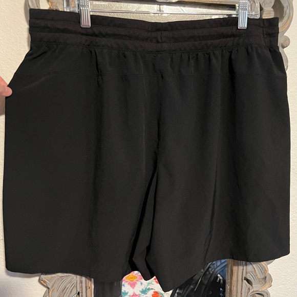 RBX Women’s Plus 2X Black Active Shorts Pull On Waist with Drawstring - Picture 7 of 9